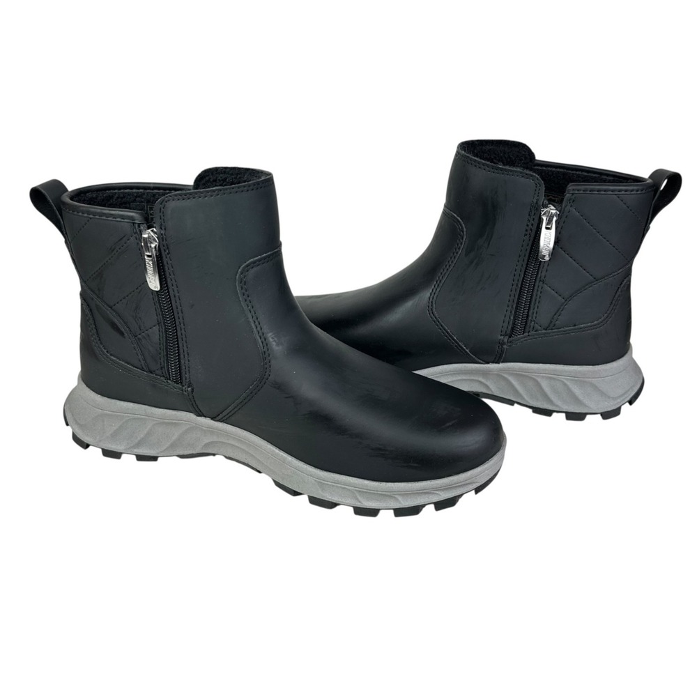 Khombu Dusk Womens Size 9 Black Boots All Weather Rated -20 Degree